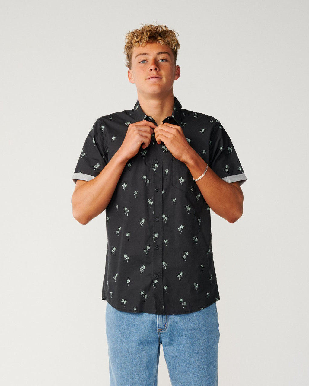 Paradise Palms Short Sleeve Shirt
