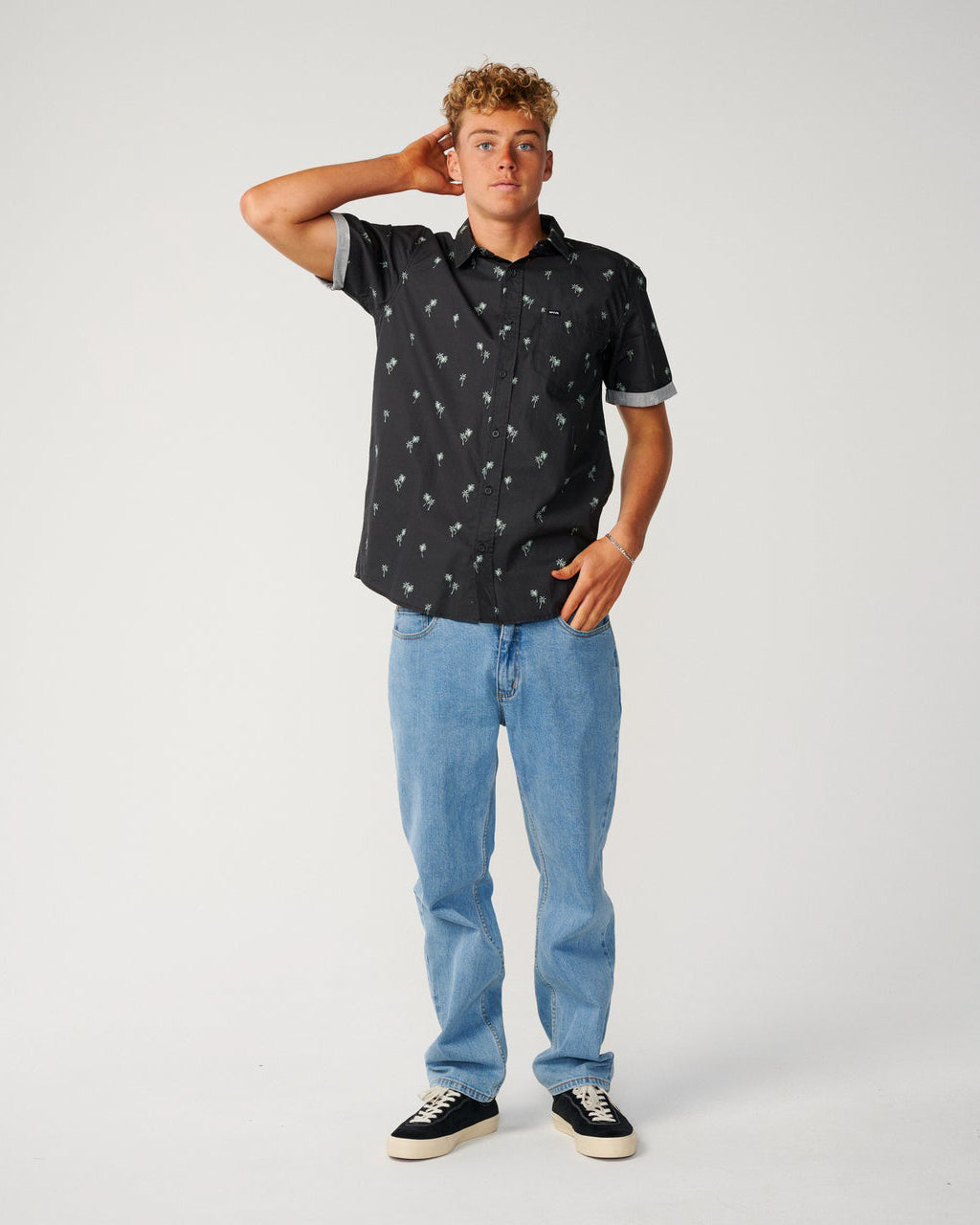 Paradise Palms Short Sleeve Shirt