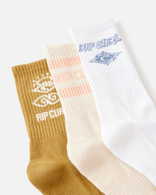 Icons Of Surf Sock 3-Pk