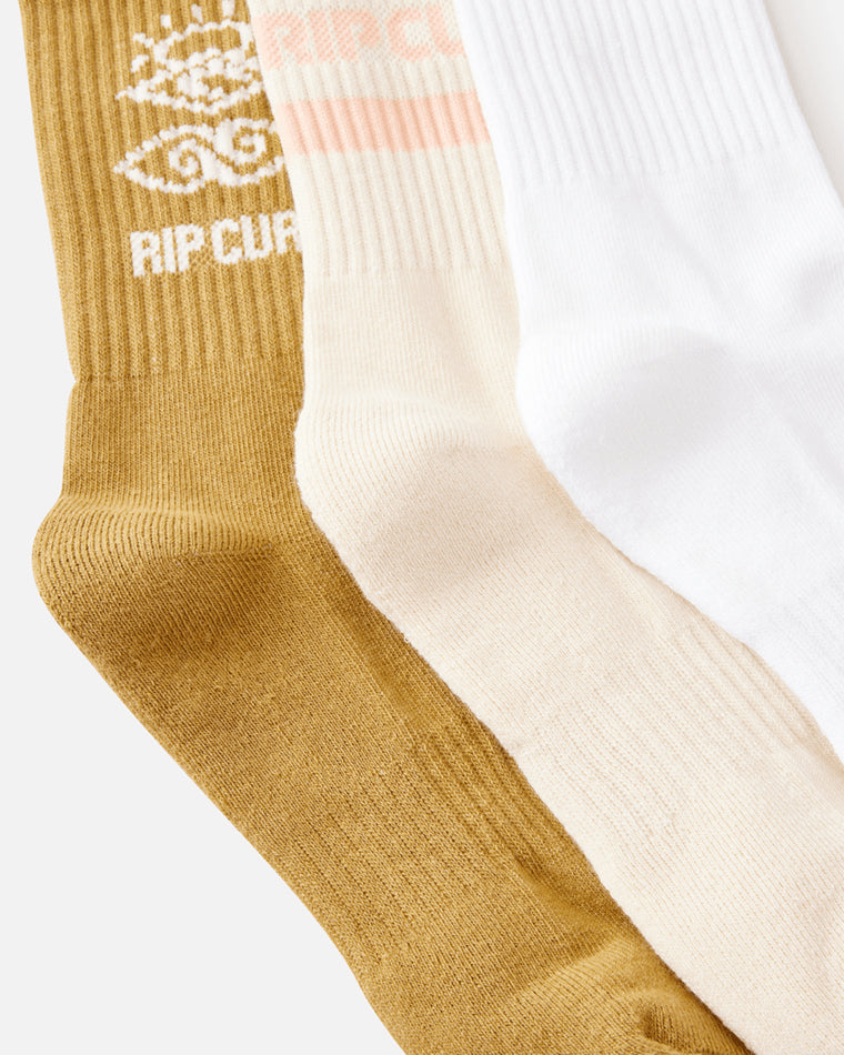 Icons Of Surf Sock 3-Pk