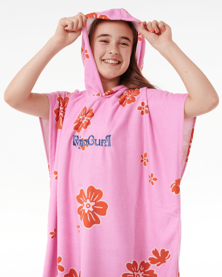 Girls Mixed Hooded Towel