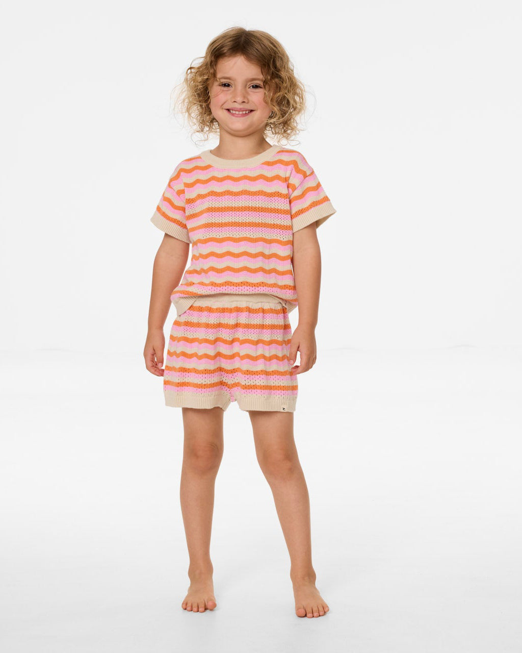 Tots Sunset Stripe Short