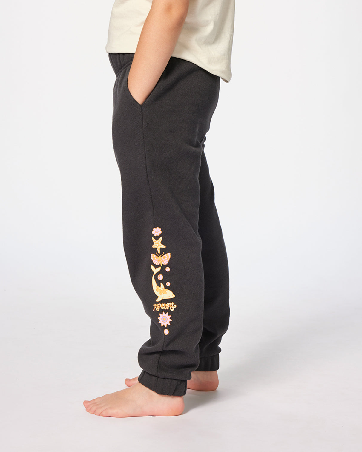 Girls Rainbow Tide Track Pant