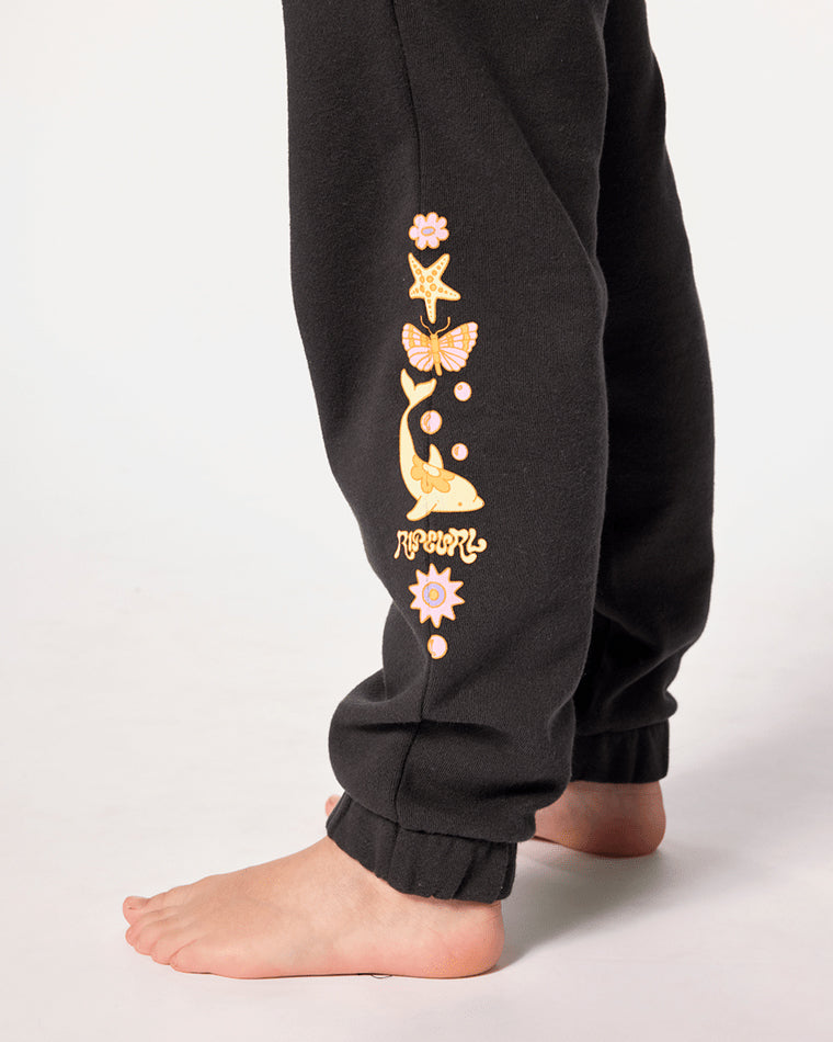 Girls Rainbow Tide Track Pant