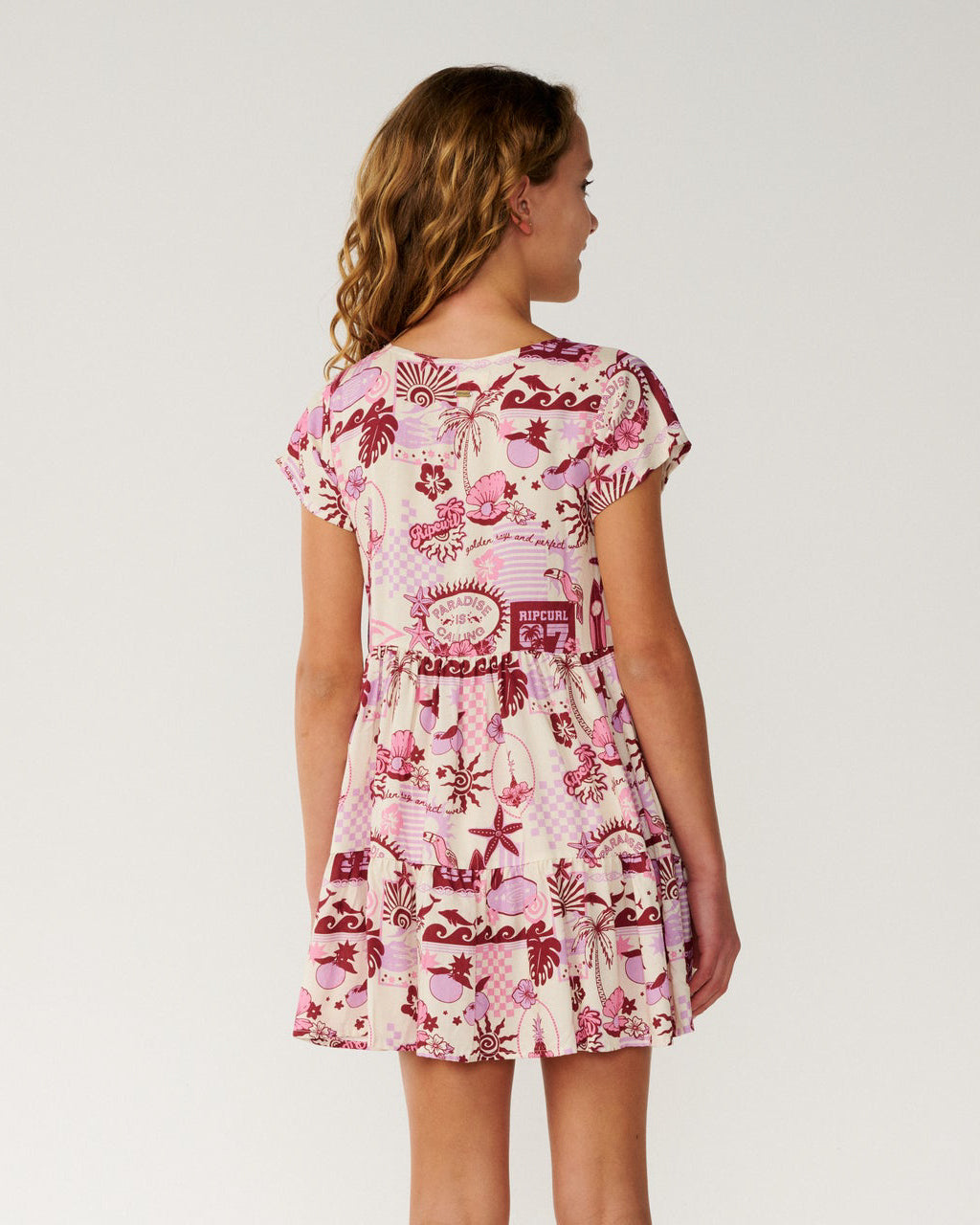 Girls Costa Del Sol Woven Dress