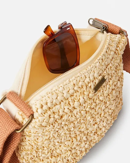 Essentials Straw Crossbody