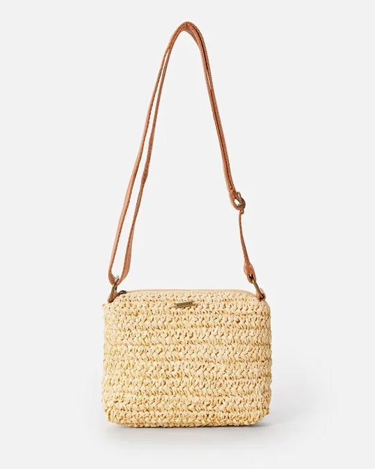 Essentials Straw Crossbody