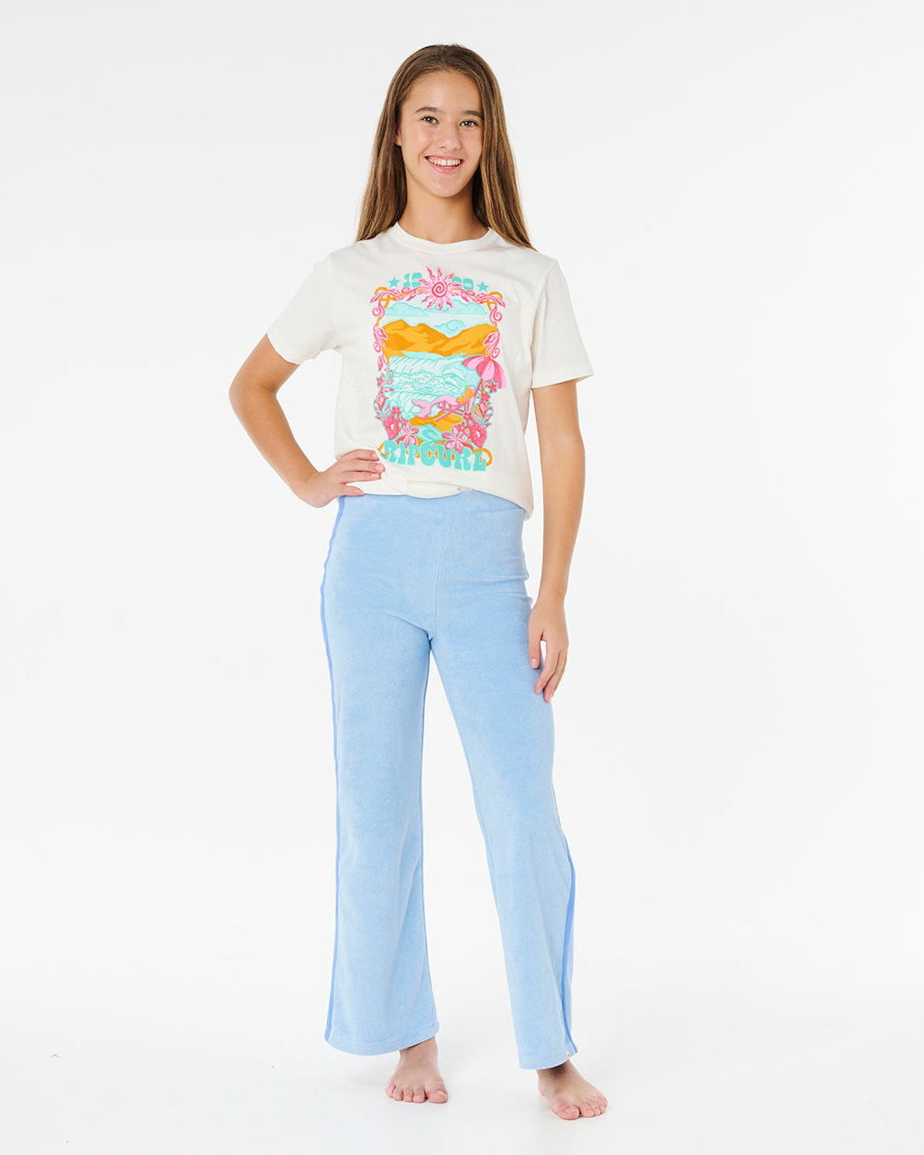 Girls Sunshine Terry Pant