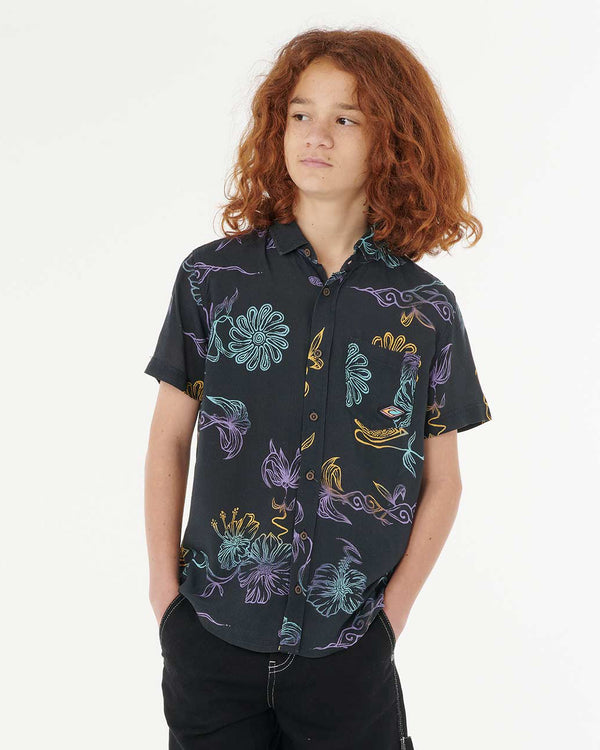 Boys Tropic Daze Floral Shirt
