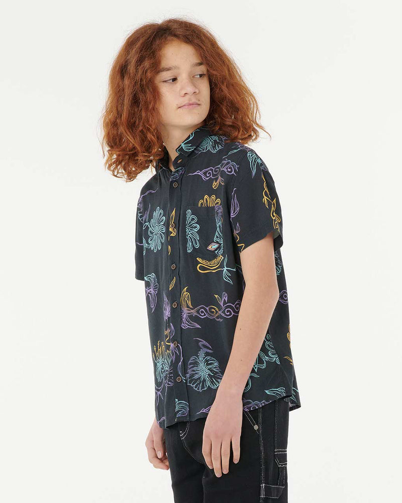 Boys Tropic Daze Floral Shirt