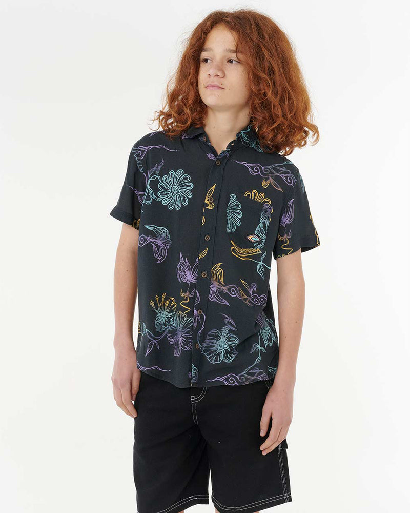 Boys Tropic Daze Floral Shirt