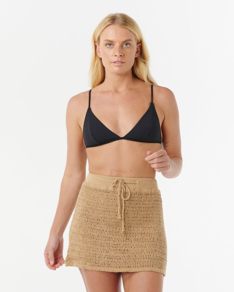 Soleil Crochet Mini Skirt