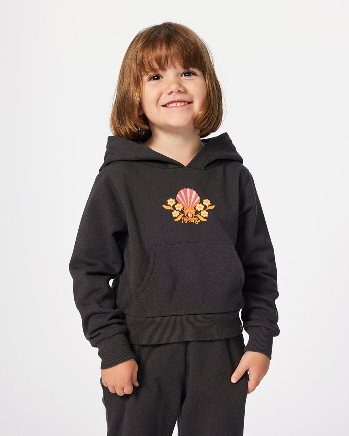 Girls Rainbow Tropics Hoodie