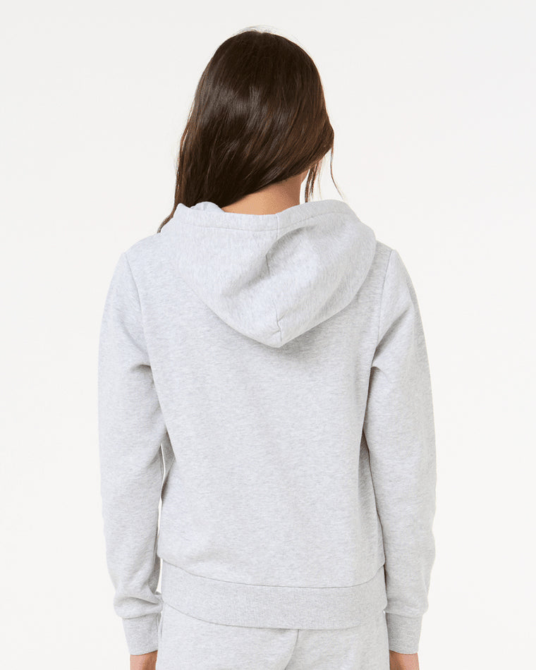 Girls Varsity Print Hoody