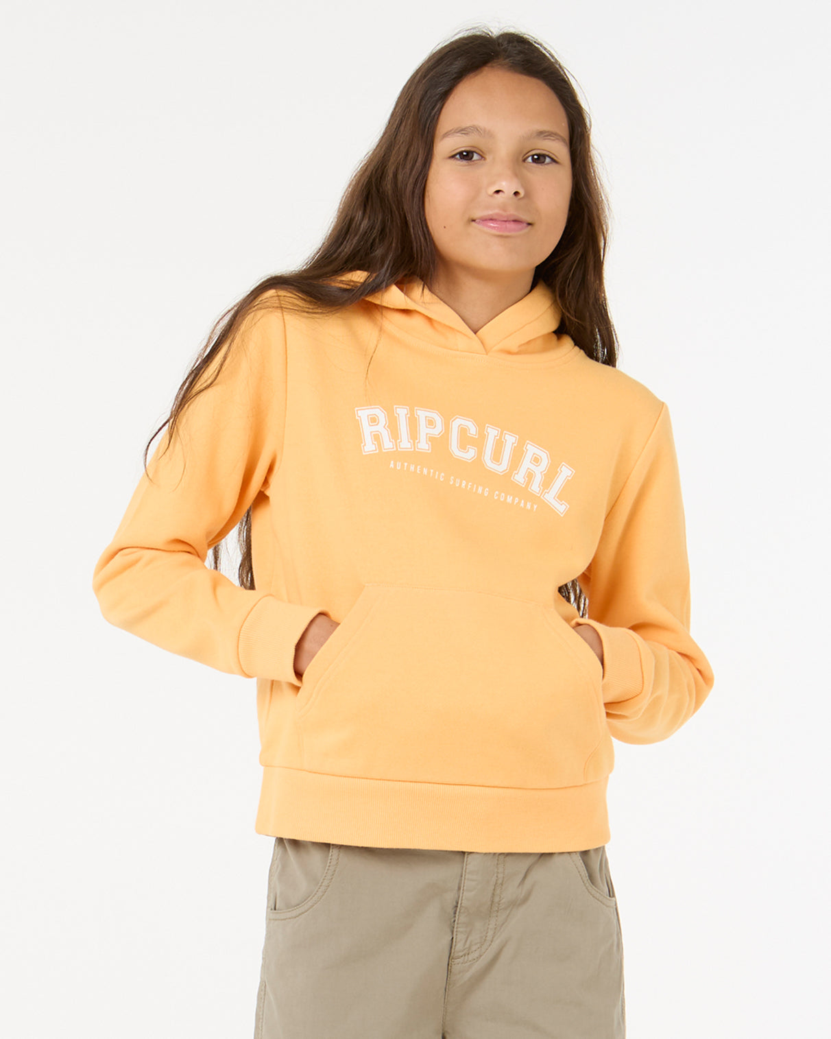 Girls Varsity Print Hoody