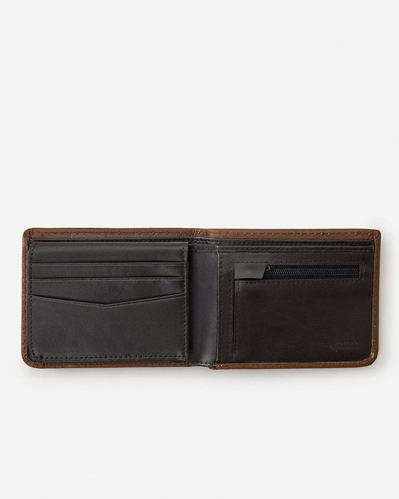 Wetsuit Logo Rfid All Day Leather Wallet