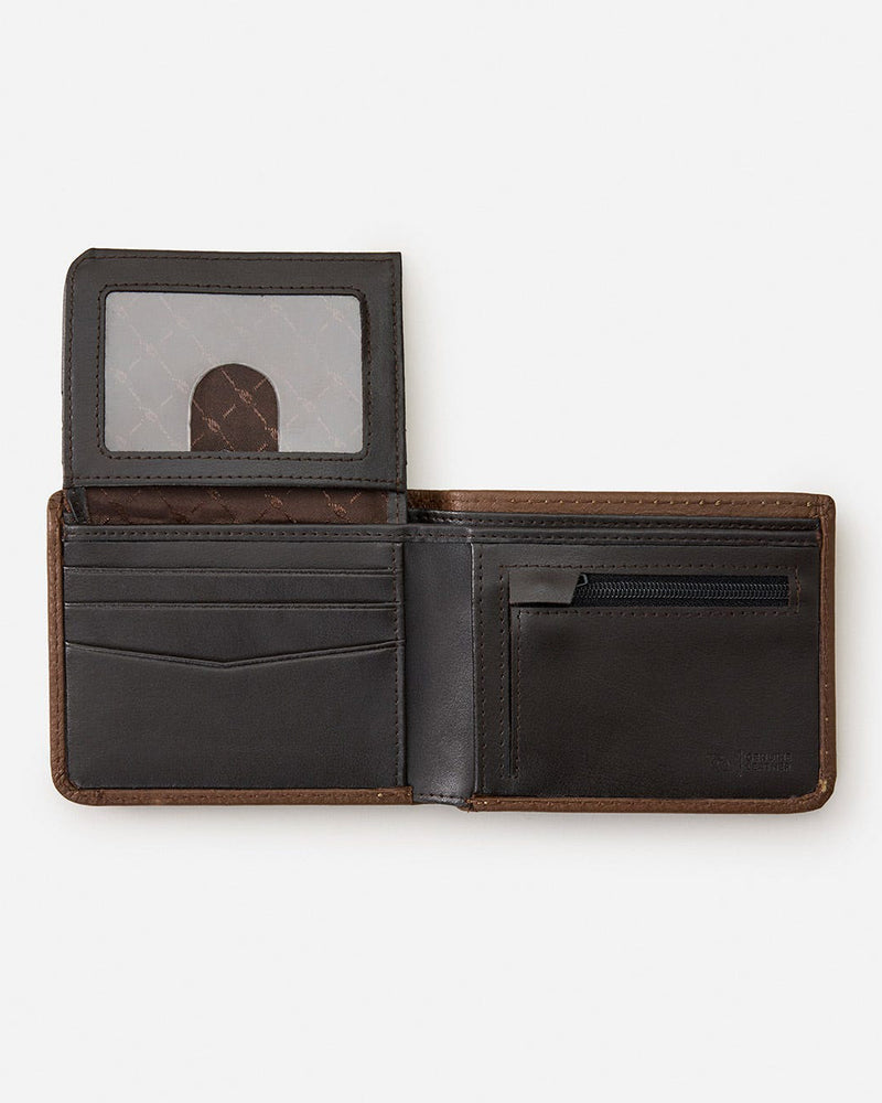 Wetsuit Logo Rfid All Day Leather Wallet