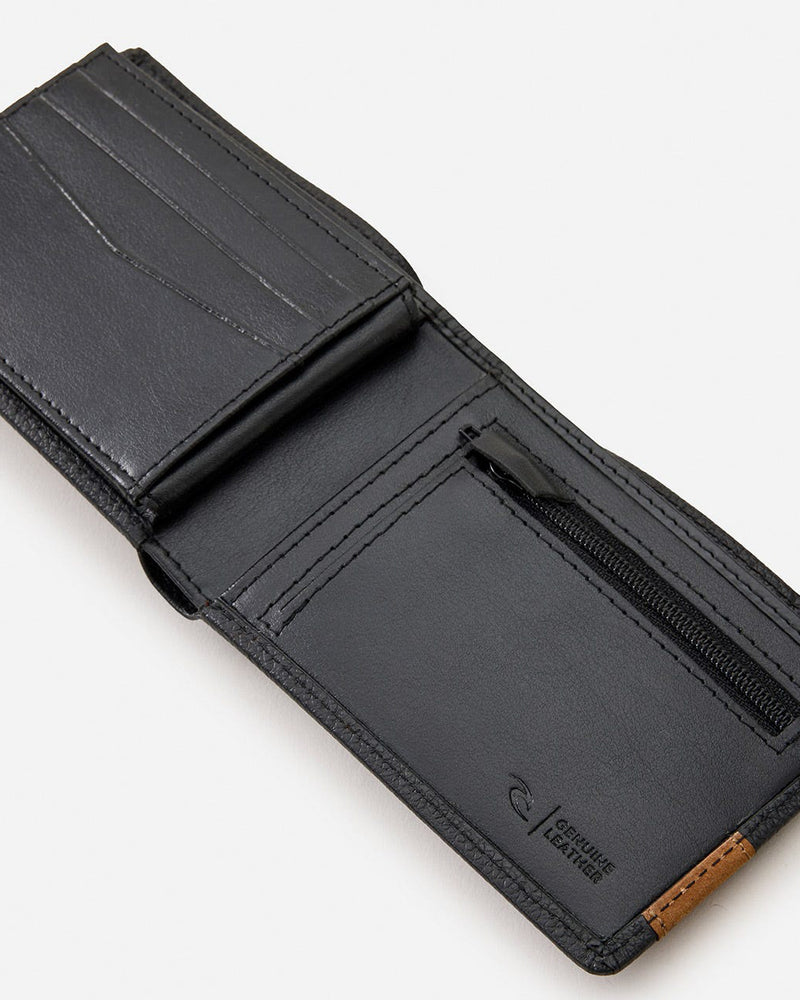 Diamond Rfid Slim Leather Wallet