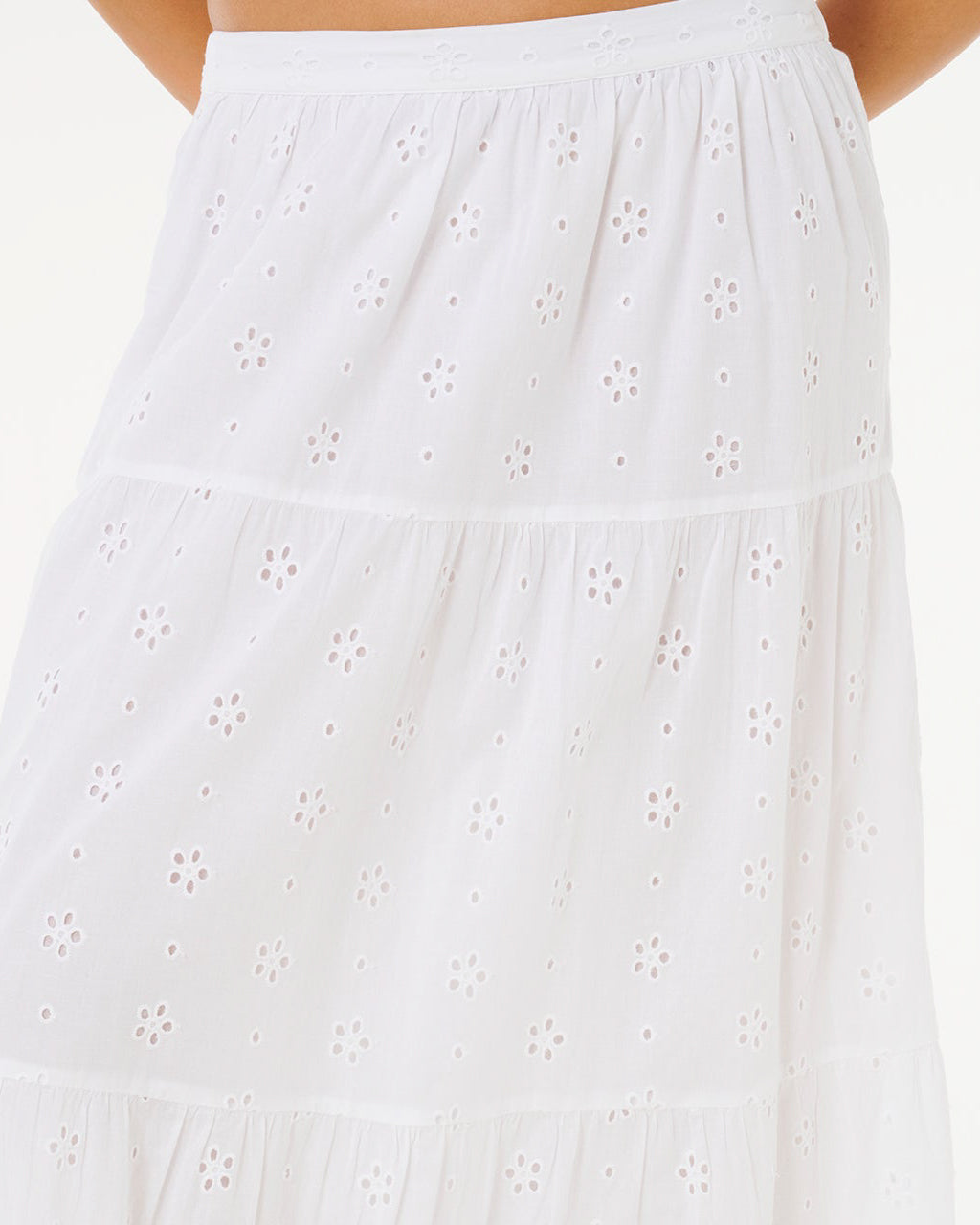 Oasis Broderie Maxi Skirt