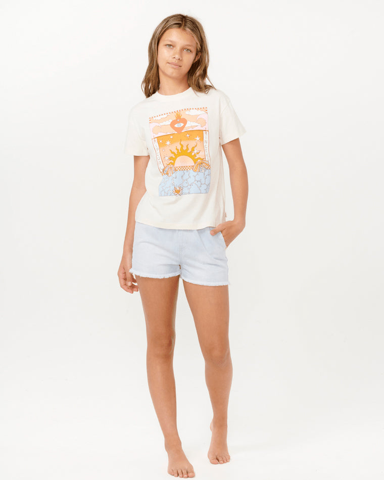 Girls Summer Solstice Art Tee