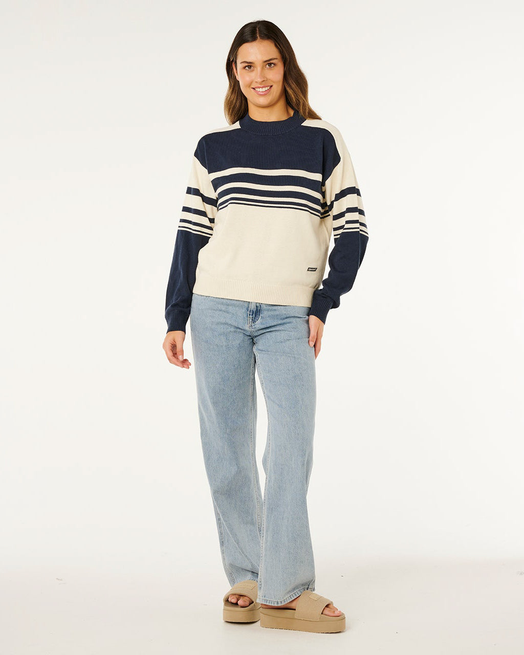 Surf Side Stripe Crew