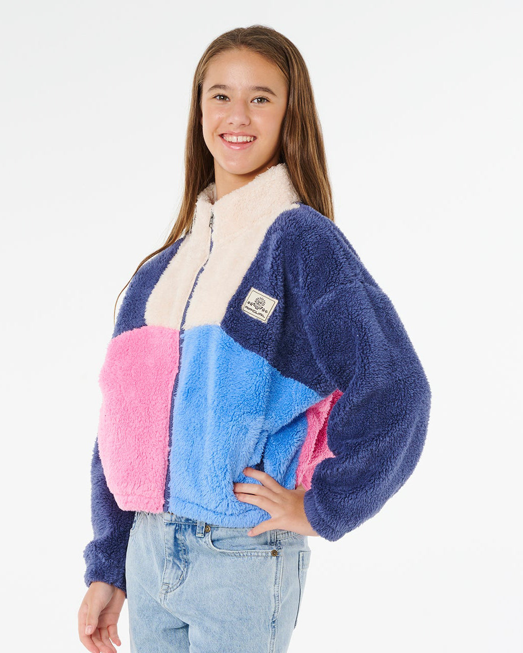 Girls Block Party Fleece