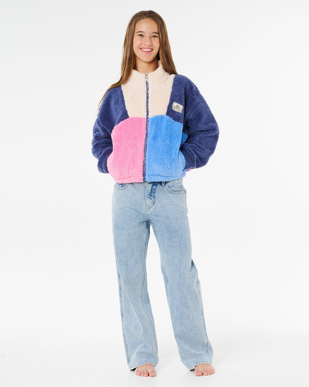 Girls Block Party Fleece
