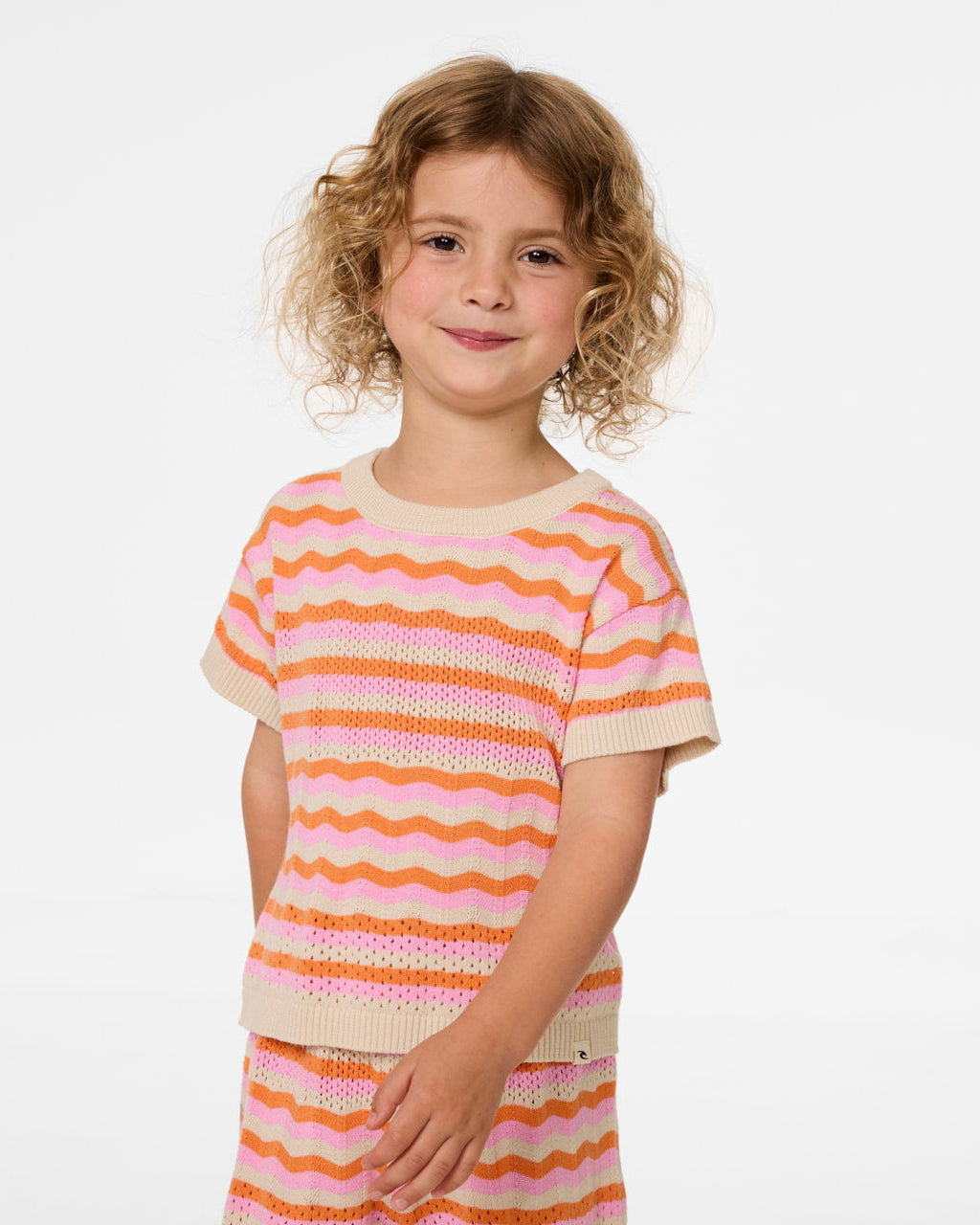 Tots Sunset Stripe Tee