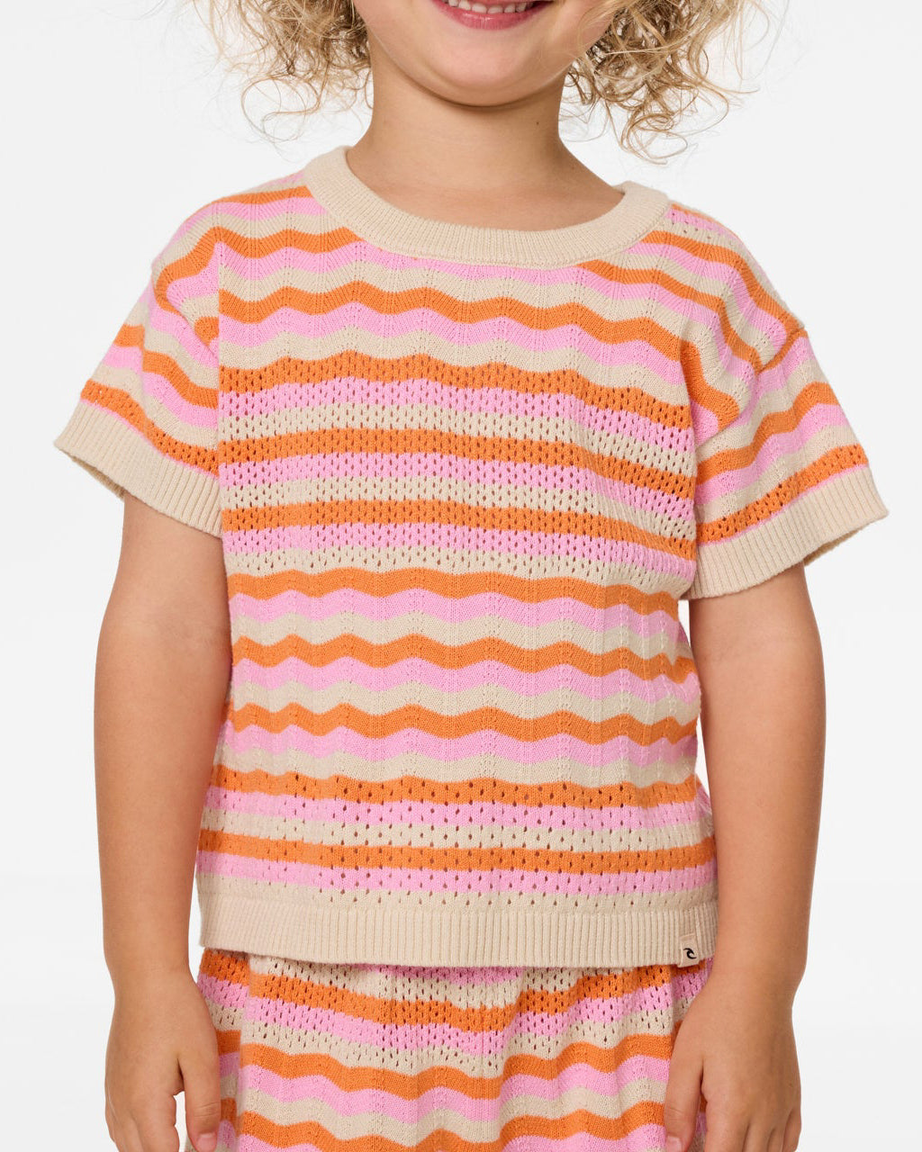 Tots Sunset Stripe Tee