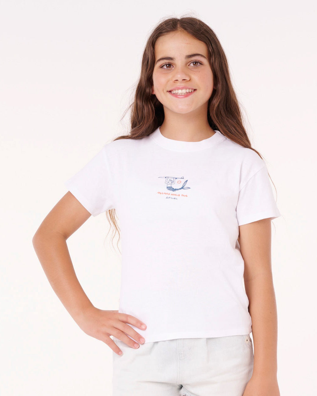 Girls Shore Break Relaxed Tee