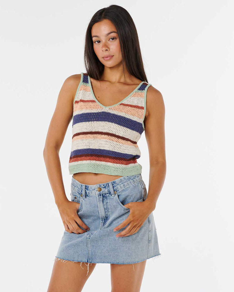 Oceanic Knit Top