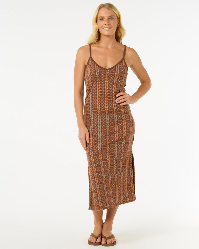 San Carlos Jacquard Knit Midi Dress