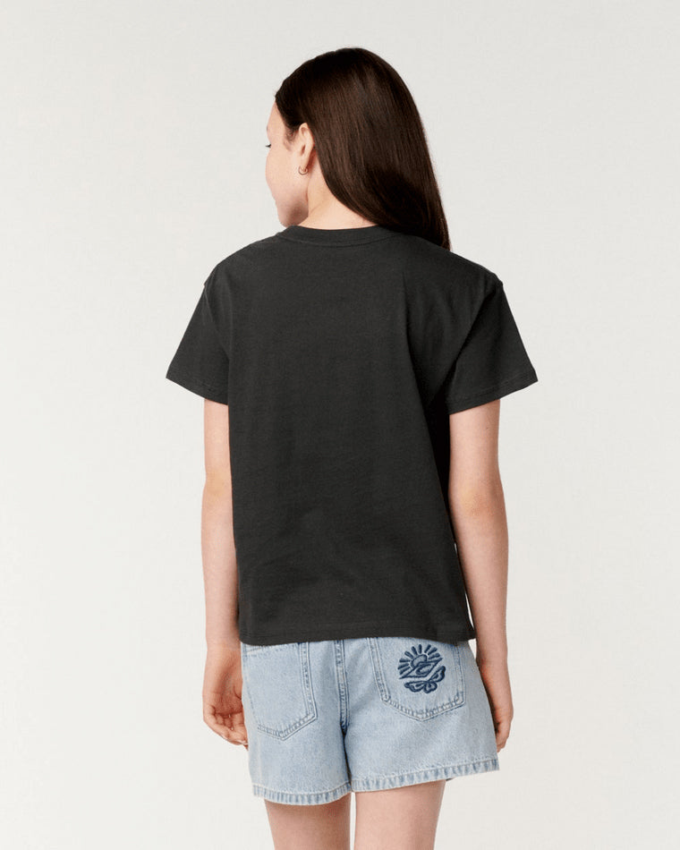 Girls Island Time Band Tee
