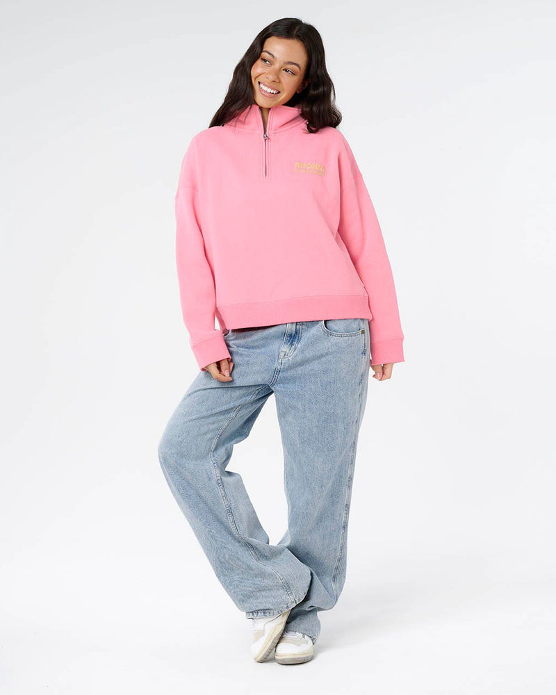 Surf Puff 1/4 Zip Crew
