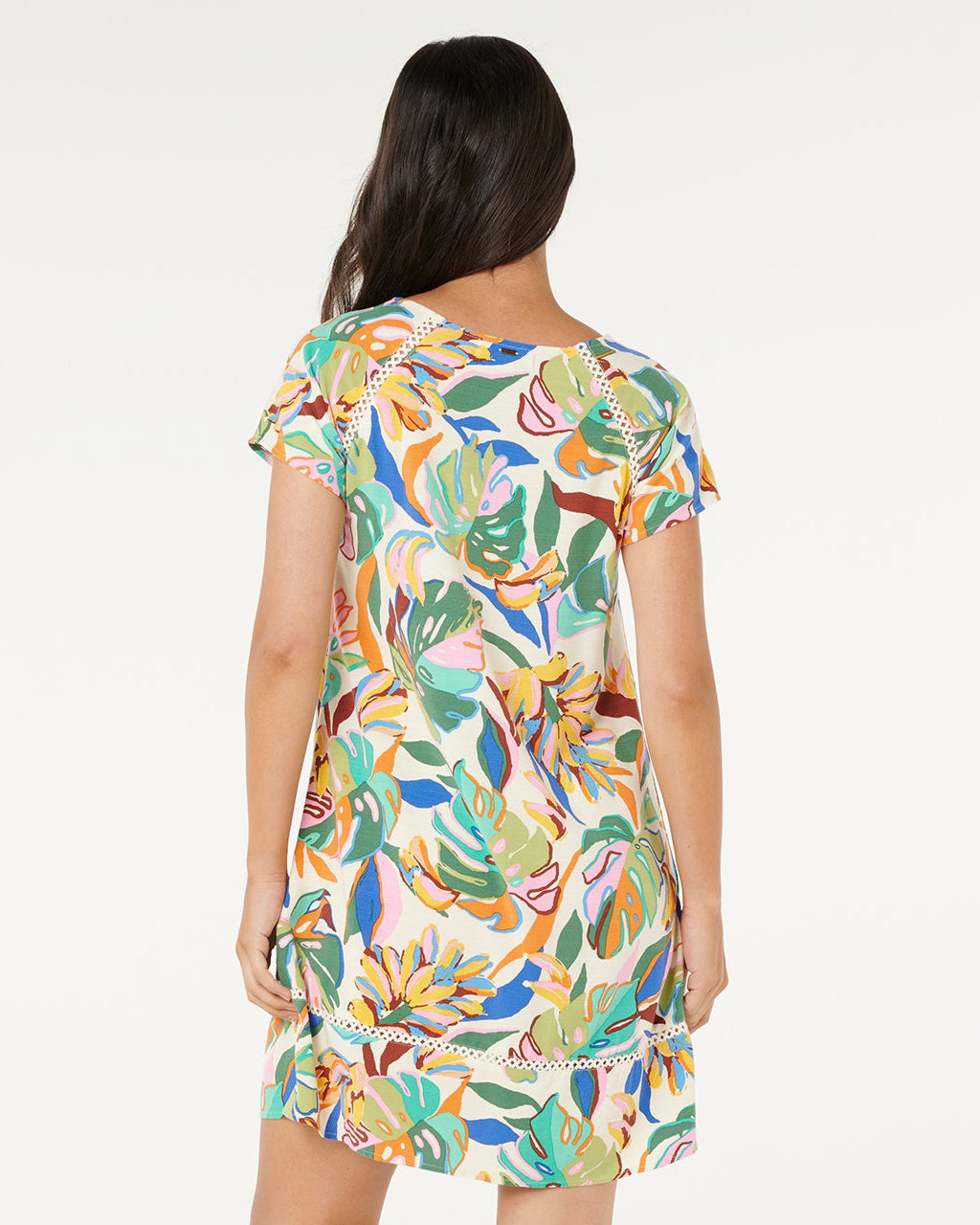 Sunset Luau Shift Dress