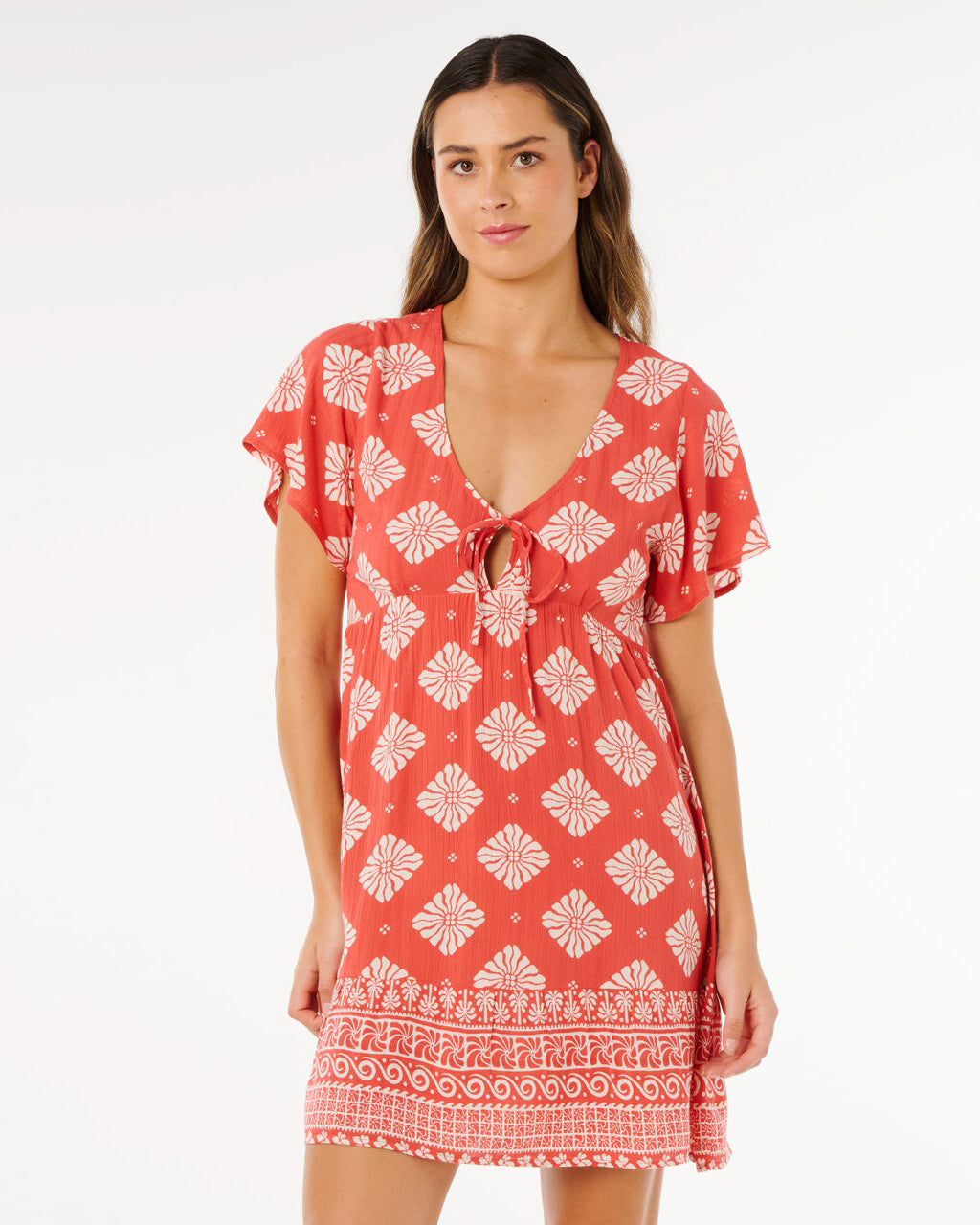 Ventura Tiered Short Sleeve Dress