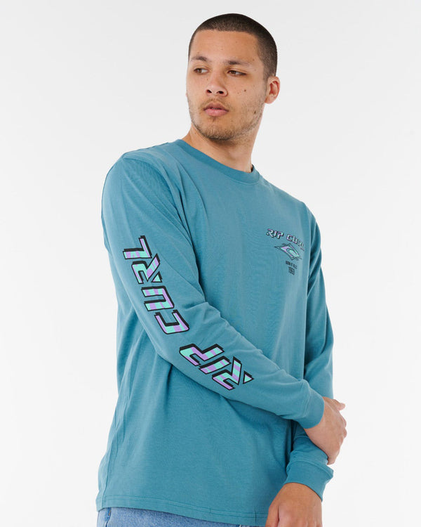Fade Out Icon Long Sleeve Tee
