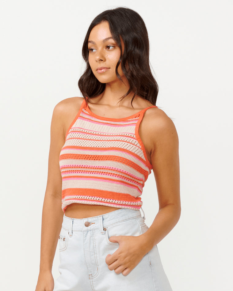 Sun To Sea Crochet Cami