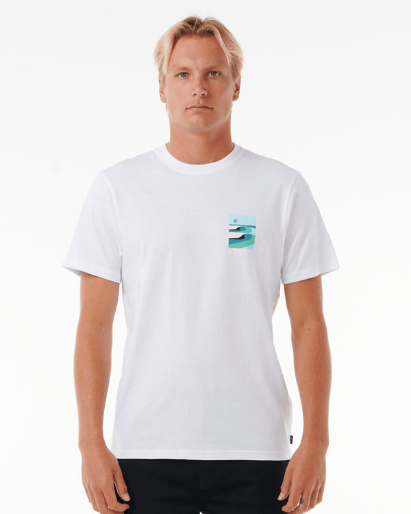 Surf Revival Lined Up Tee