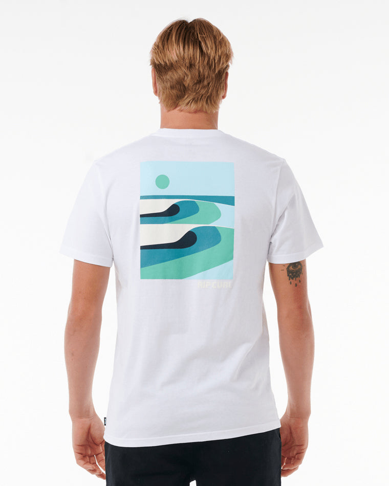 Surf Revival Lined Up Tee