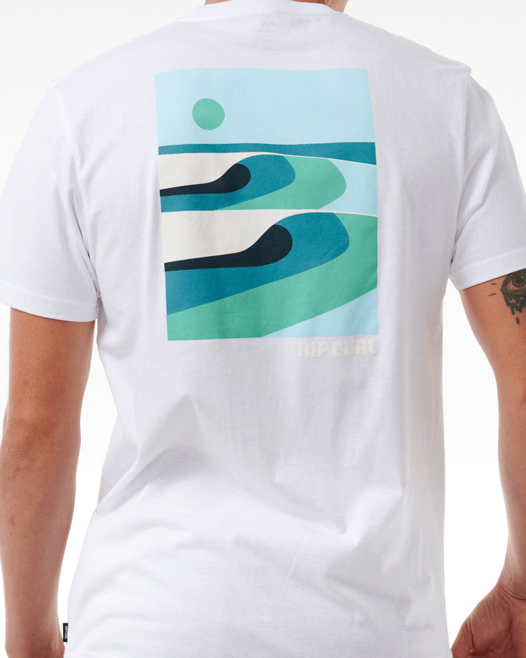 Surf Revival Lined Up Tee