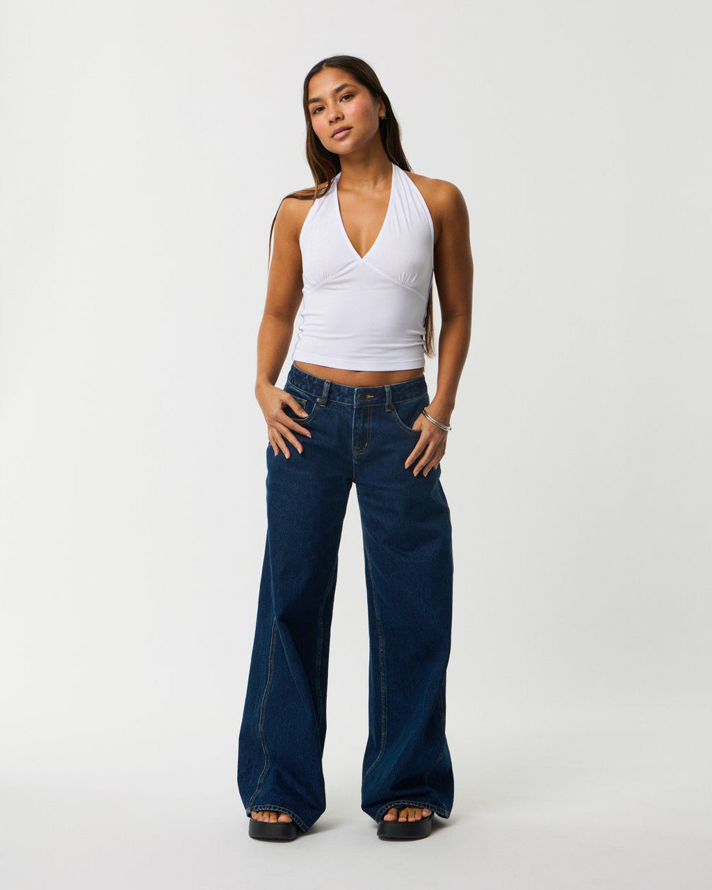 Archive Script Jersey Halter