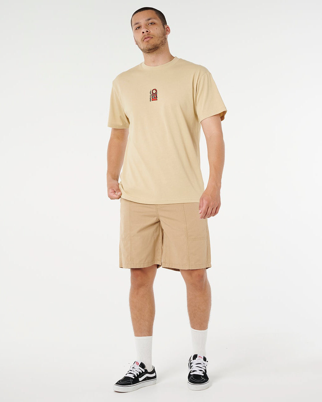 Search Stack Embroid Tee