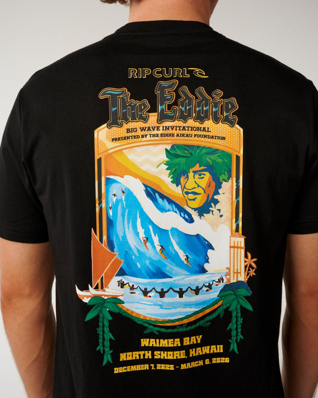 Eddie Would Go Poster Art Tee