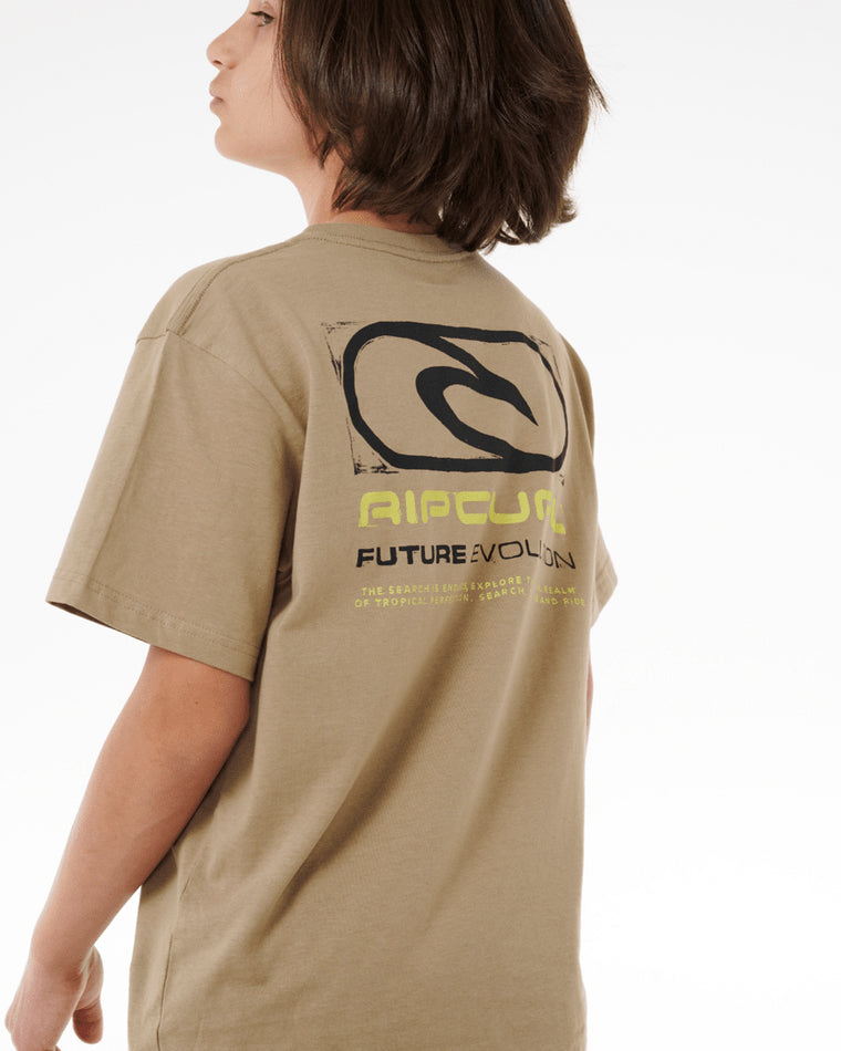 Boys Future Evolution Logo Tee