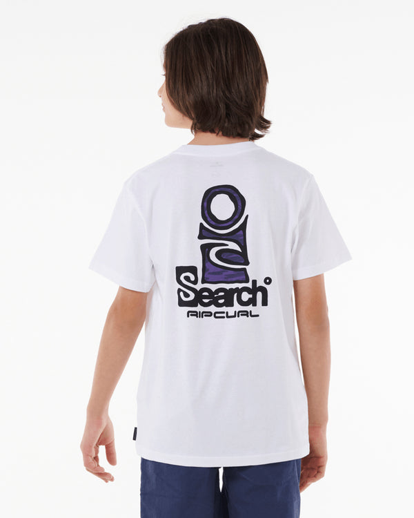 Boys Search Stack Tee