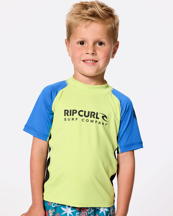 Tots Shock Upf Short Sleeve Rash Vest
