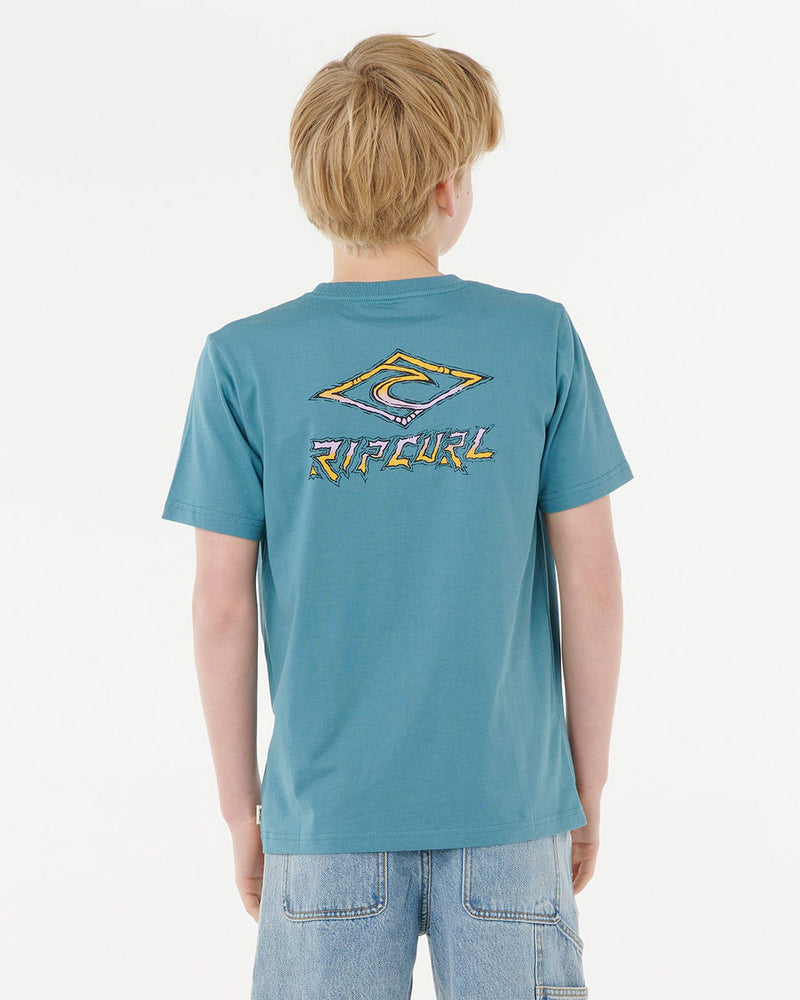 Boys Tropic Daze Logo Tee