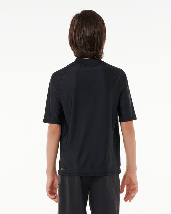 Boys Future Evolution Upf Short Sleeve Rashie