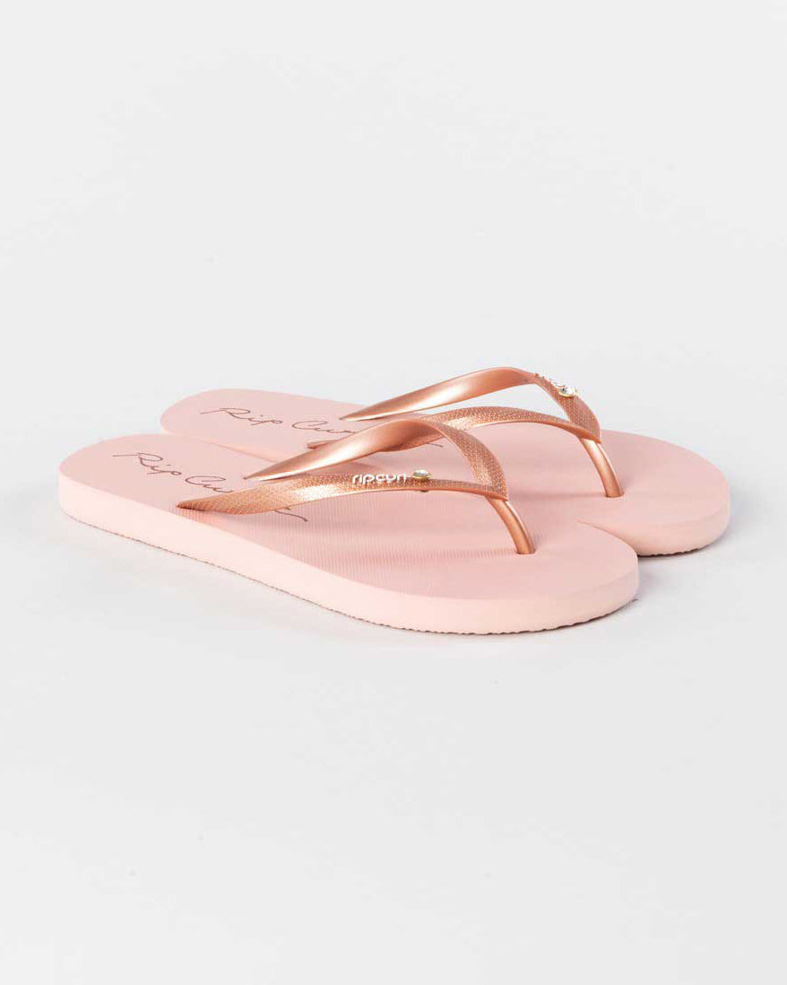 Script Wave Bloom Thong